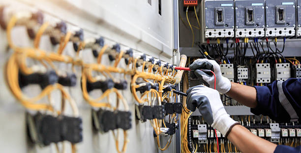 Professional Electrical Inspection technician working in Pond Creek, OK
